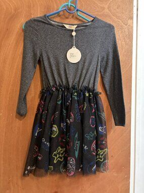 NWT Gil's size 10 Gray dress by Little Eleven Paris